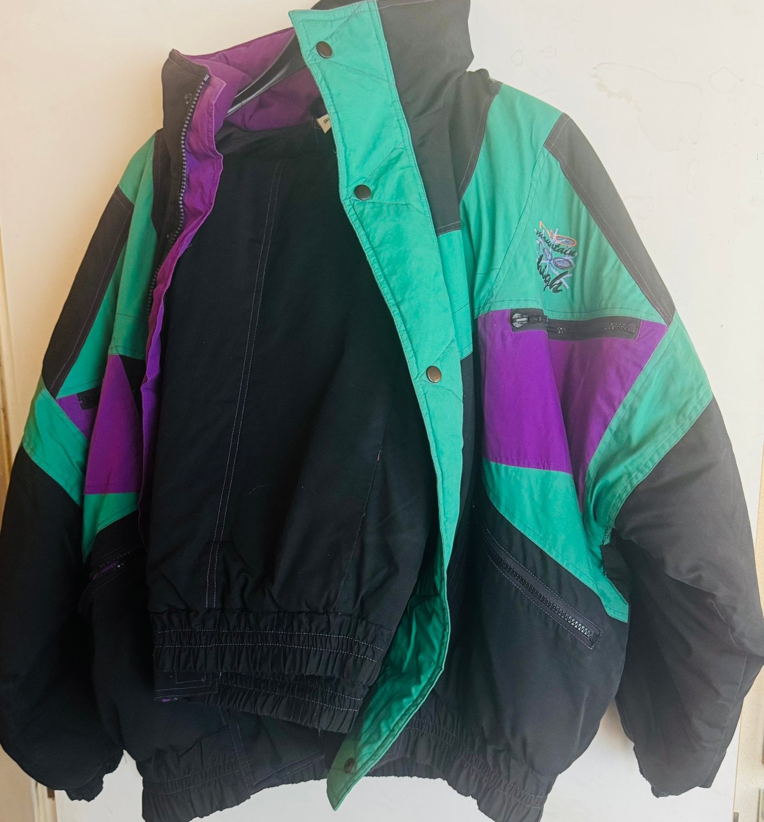 Te Koop; Warm regenjack., Ophalen of Verzenden, Zo goed als nieuw, Maat 38/40 (M), Pak
