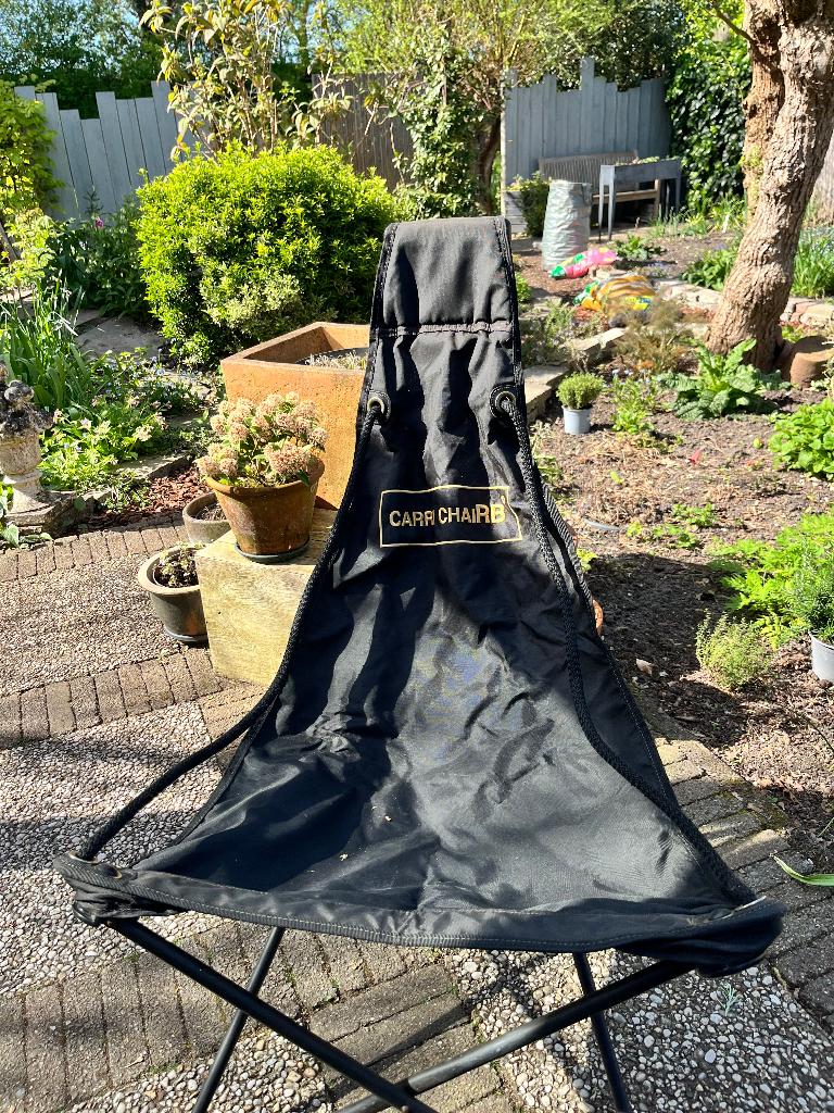Carri chaiRB opvouwbare kampeerstoel, Ophalen, Gebruikt, Campingstoel