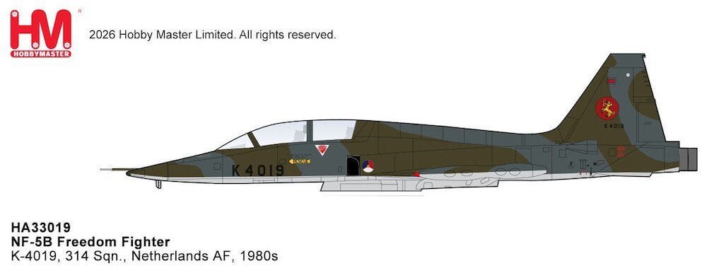 Hobby Master HA33019 | NF-5b Freedom Fighter + 10% korting, Ophalen, Schaalmodel, Nieuw, Pilot Station