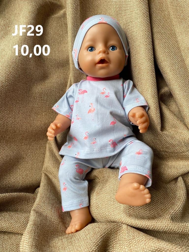 Poppenkleertjes baby born. Set flamingo. Opbrengst KiKa., Kinderen en Baby's, Ophalen, Nieuw, Babypop