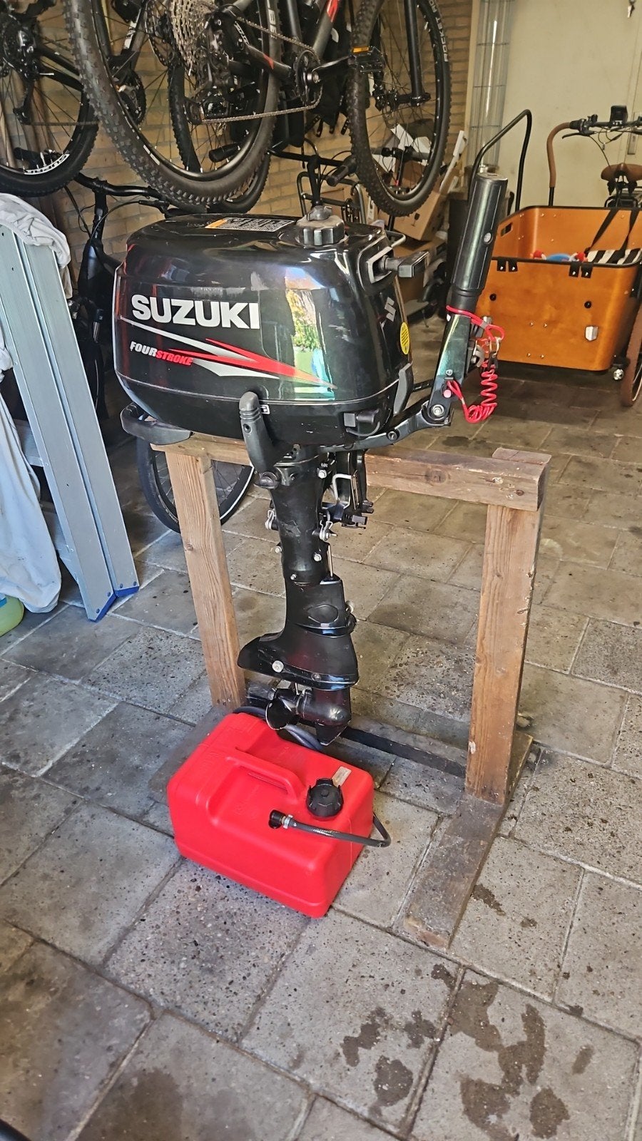 Suzuki DF5 5pk buitenboordmotor viertakt, Watersport en Boten, Ophalen