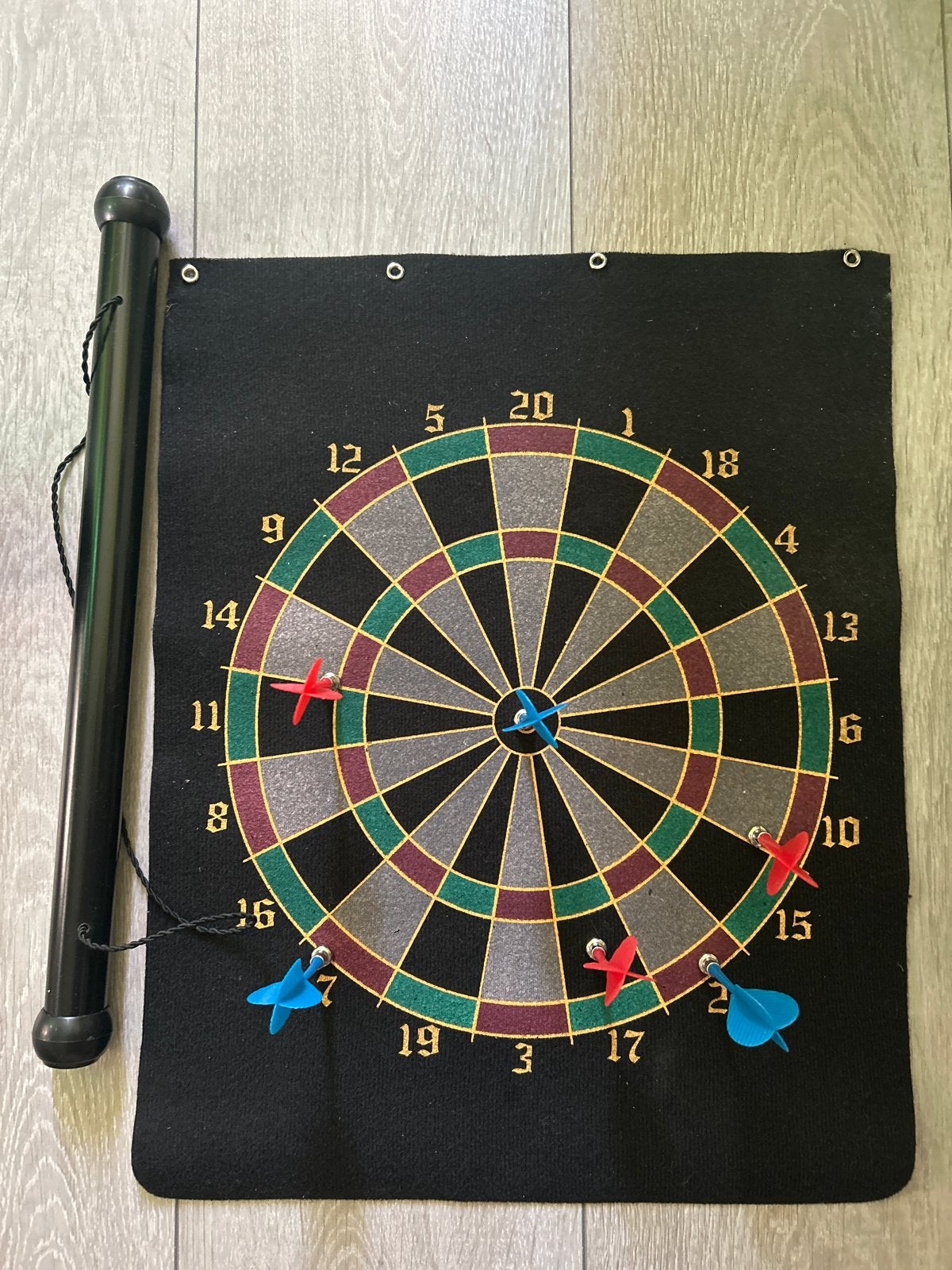 Magnetisch dartbord met pijlen, Sport en Fitness, Ophalen of Verzenden, Zo goed als nieuw, Dartbord met pijlen, Soft tip