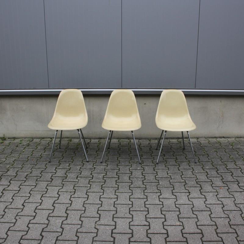 Vintage DSX chair glassfiber | Herman Miller | nog 1 stoel!, Ophalen, Gebruikt, Charles Eames, Onbekend