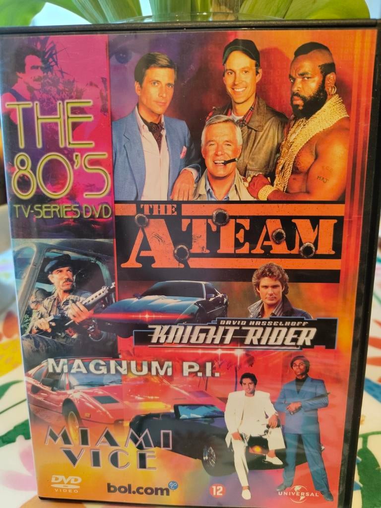 The 80's TV-Series DVD: A-Team, Knight Rider, Magnum, Cd's en Dvd's, Gebruikt, Boxset, Ophalen of Verzenden, Actie en Avontuur