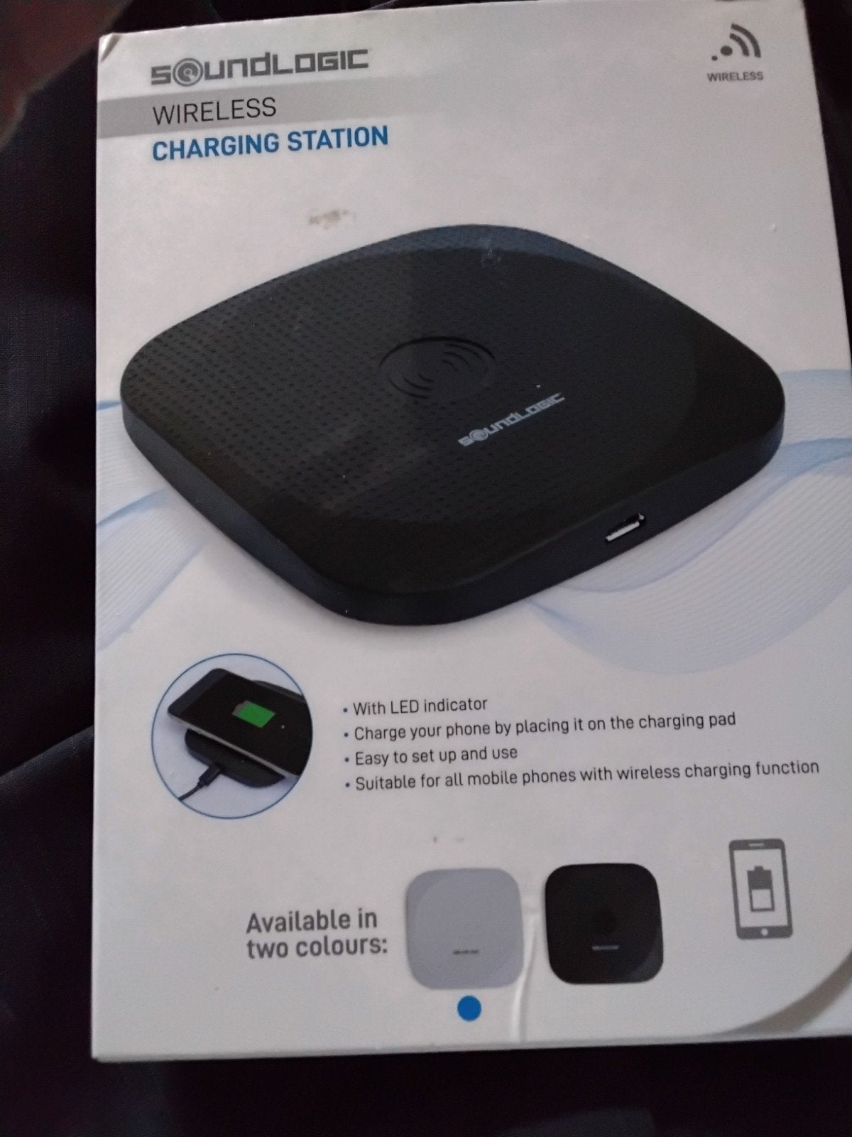 Soundlogic Draadloos Oplaadstation voor Mobiele Telefoons, Ophalen of Verzenden, Nieuw, Overige merken, Draadloze oplader