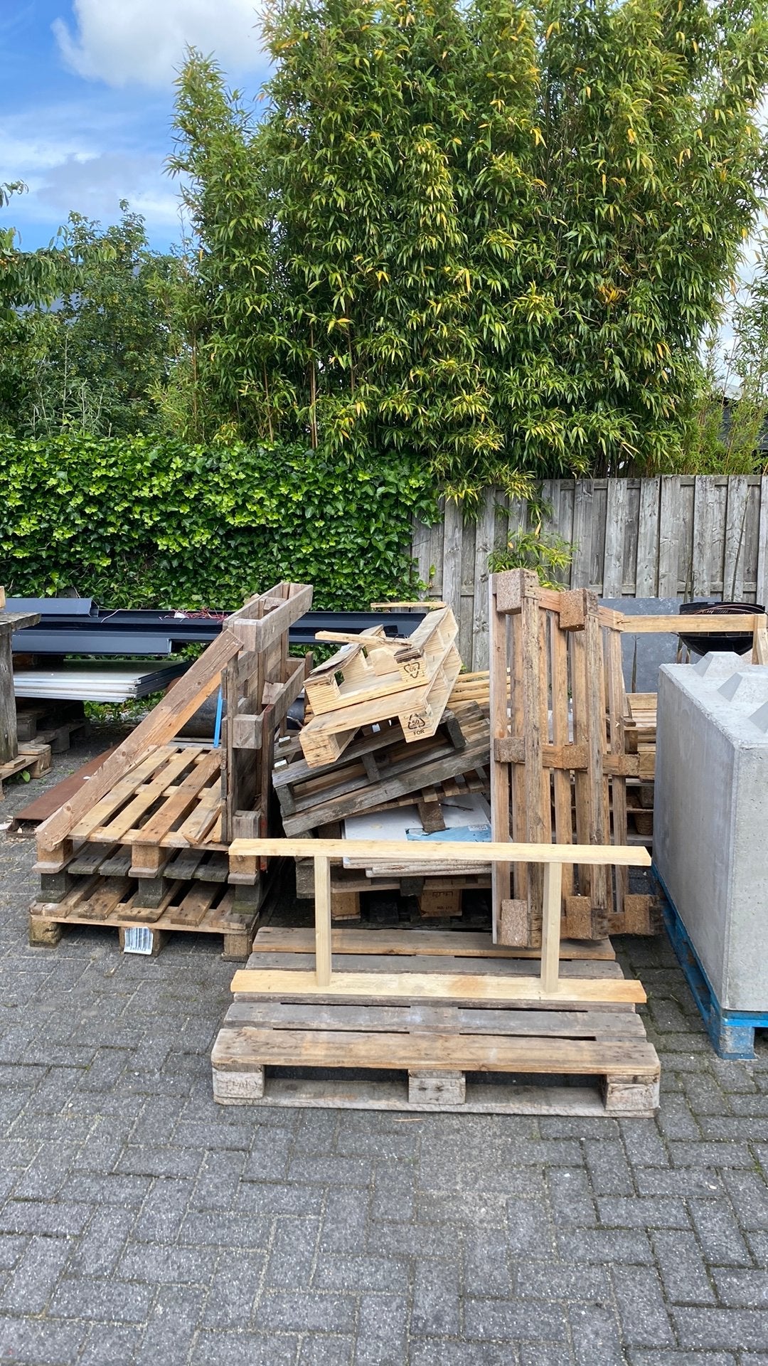 Stookhout/ Pallethout, Minder dan 3 m³, Ophalen