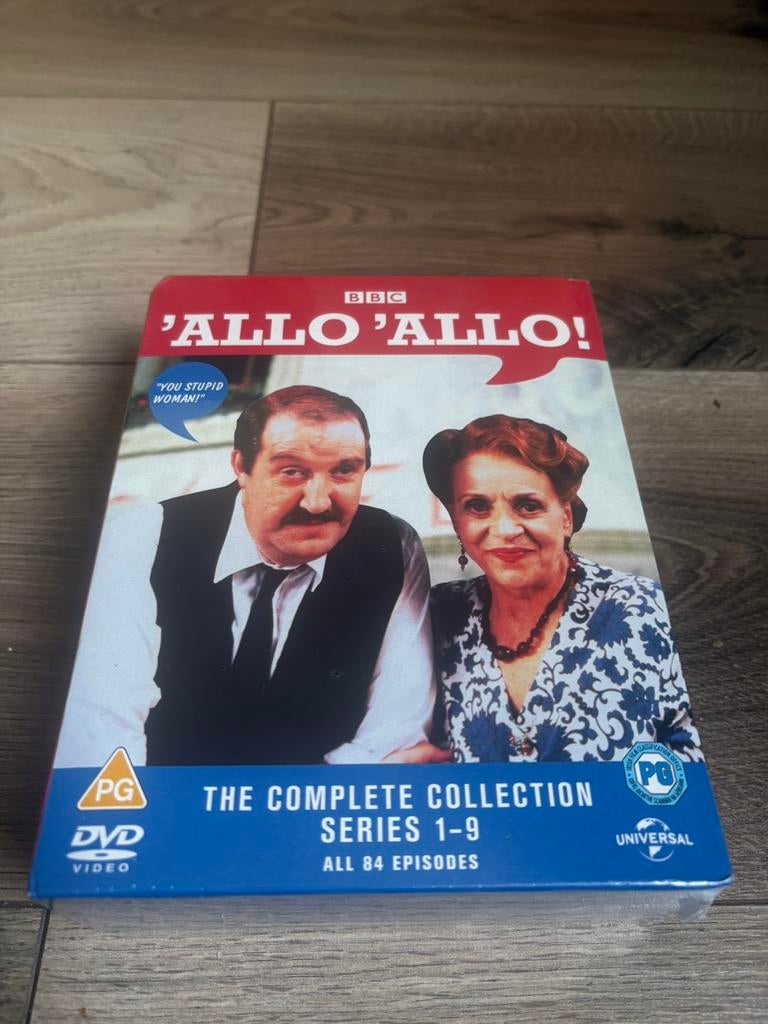 Allo Allo Complete serie *Nieuw in plastic* UK import, Cd's en Dvd's, Dvd's | Tv en Series, Alle leeftijden, Ophalen of Verzenden