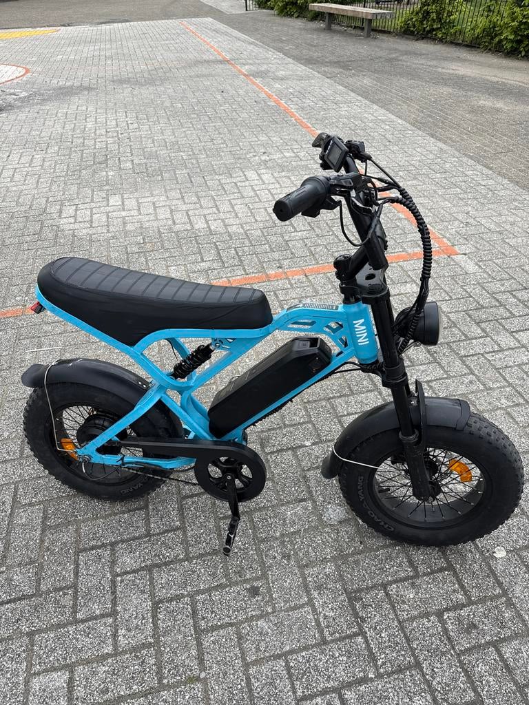 Nette mini fatbike met accu, sleutel en lader, Fietsen en Brommers, Minibikes, Midibikes en Pitbikes, Ophalen, Gebruikt, Overige typen