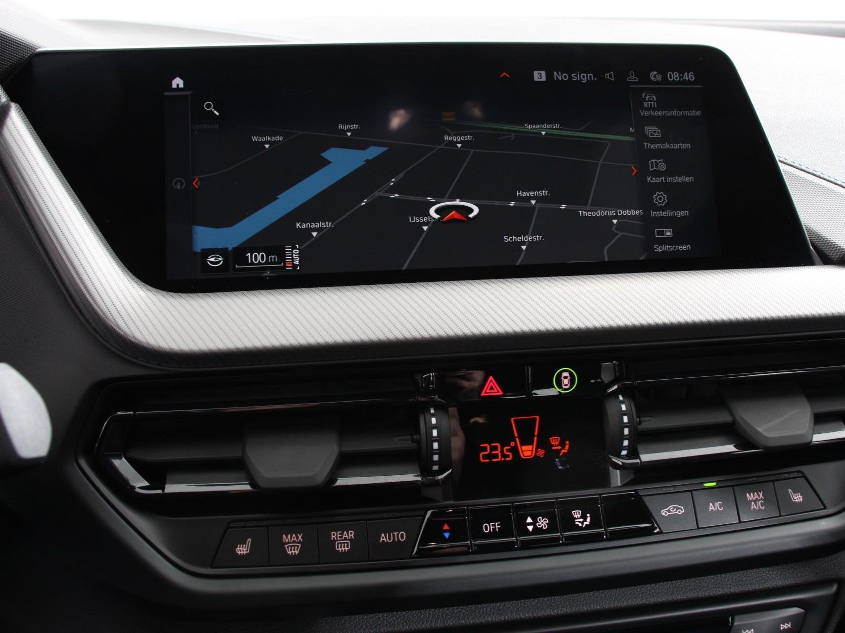 BMW 1-serie 118i M-Sport Automaat Digitale Cockpit Climate c, Auto's, BMW, Gebruikt, Bedrijf, 3 cilinders, Geïmporteerd