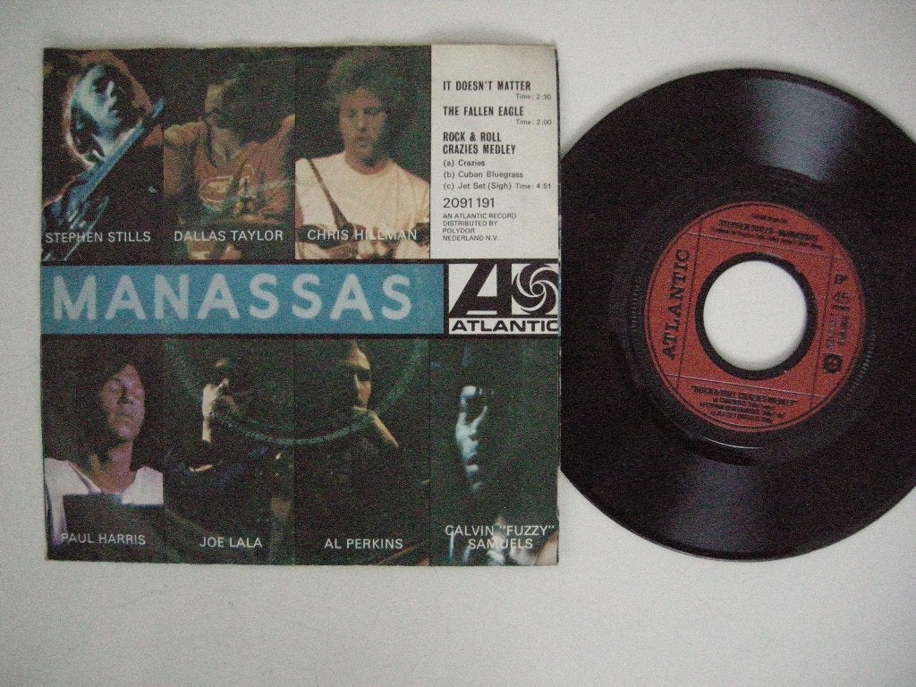 Stephen Stills Manassas It doesn't meter - 7'' vinyl zgan, Ophalen, Zo goed als nieuw, 7 inch, Rock en Metal