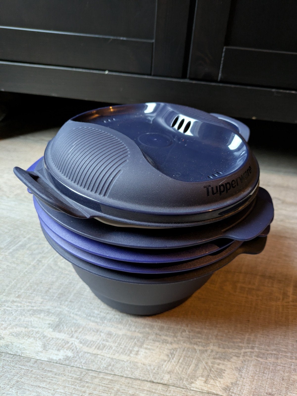 Tupperware Micro Urban Millenial, Blauw, 300 ml, Overige typen, Ophalen of Verzenden