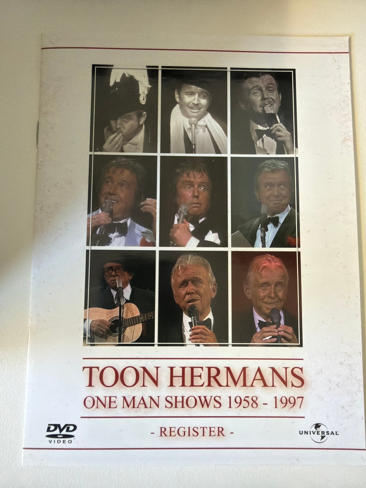 Toon Hermans One Man Shows 1958-1997 (mist 1991), Cd's en Dvd's, Ophalen, Gebruikt, Alle leeftijden, Toon Hermans