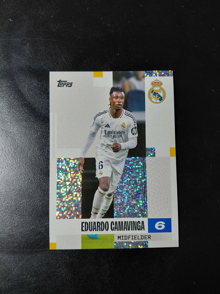 Eduardo camavinga (real madrid) sparkling topps, Verzamelen, Sportartikelen en Voetbal, Ophalen of Verzenden, Nieuw, Buitenlandse clubs