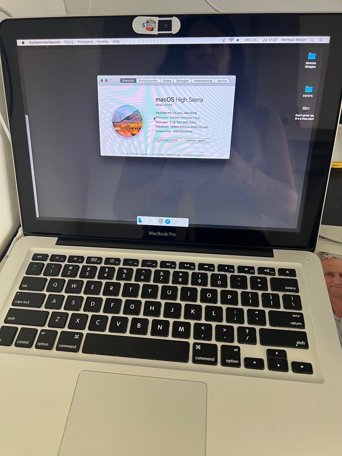 MacBook Pro 13 inch (Mid 2010) - 2.4 GHz Intel Core 2 Duo, MacBook Pro, Gebruikt, 256 GB, 2 tot 3 Ghz