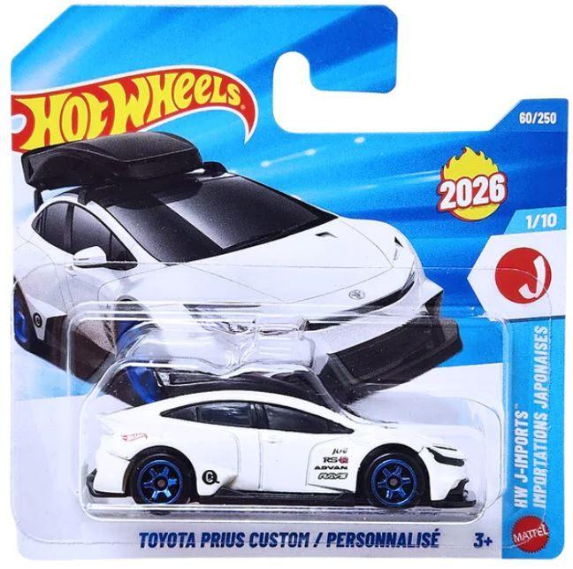2026 Hot Wheels Toyota Prius Custom (Met Dak Koffer), Ophalen of Verzenden, Nieuw