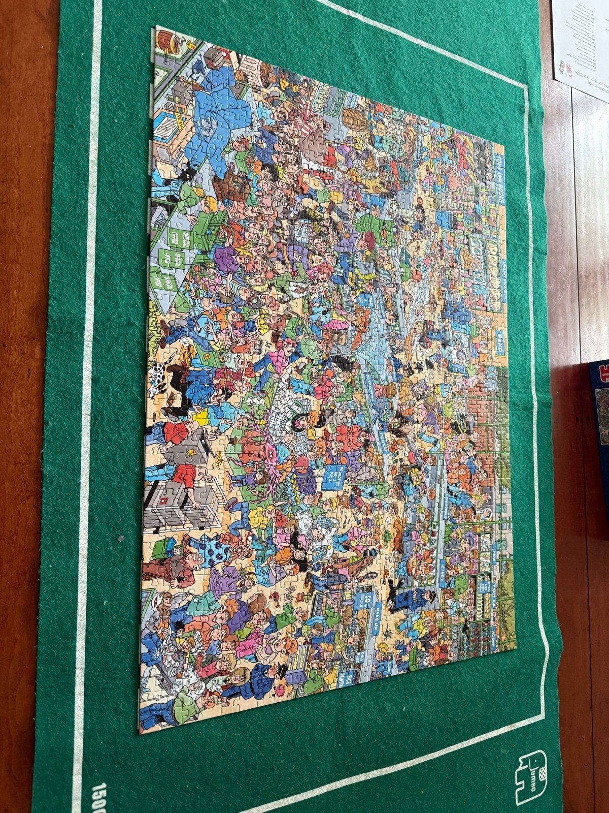 Jan van Haasteren De Drogisterij 1000 stukjes, Ophalen, 500 t/m 1500 stukjes, Zo goed als nieuw, Legpuzzel