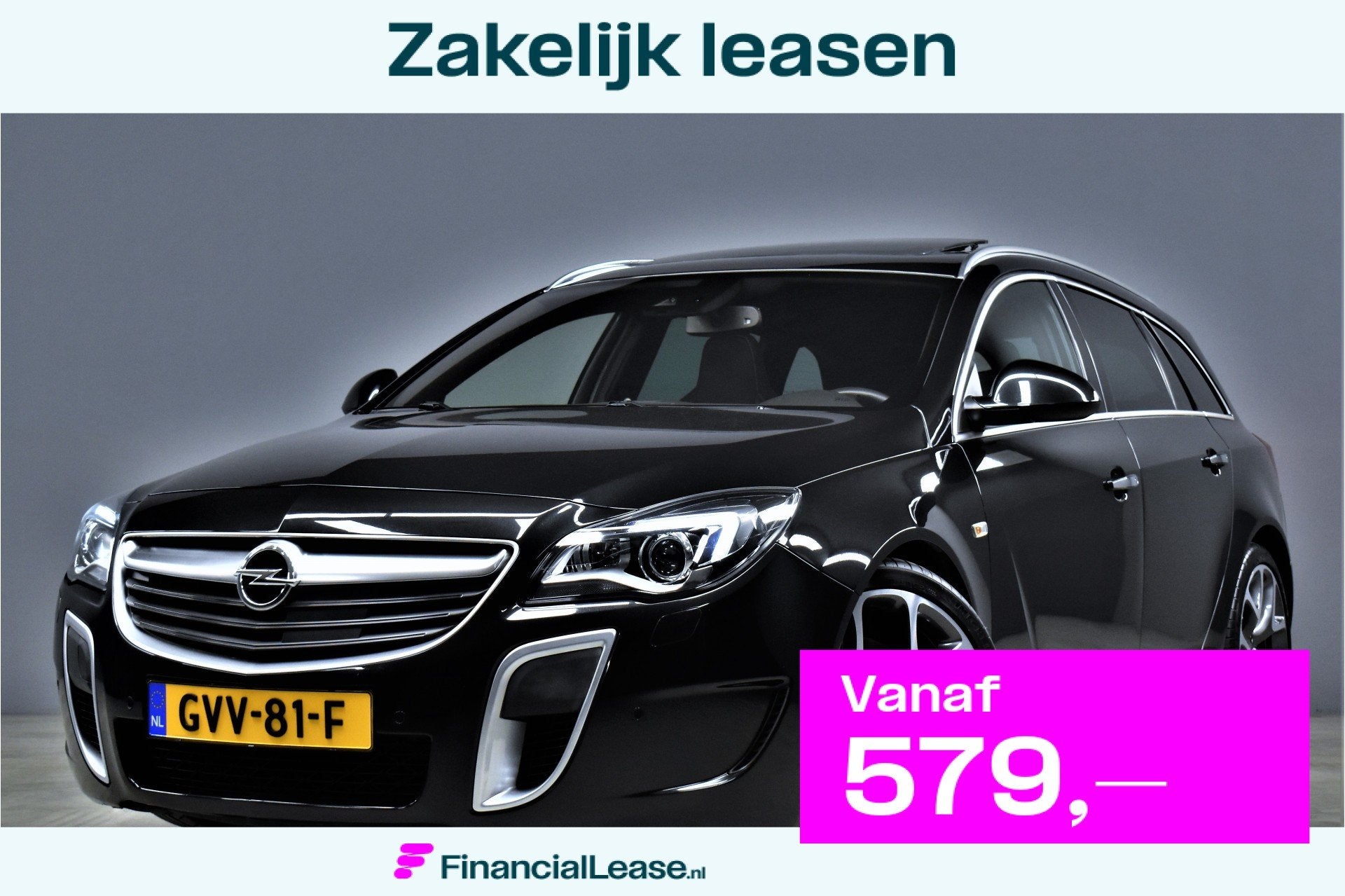 Opel Insignia Sports Tourer 2.8 T V6 325pk OPC 4x4 Automaat, Automaat, Gebruikt, Zwart, Zwart