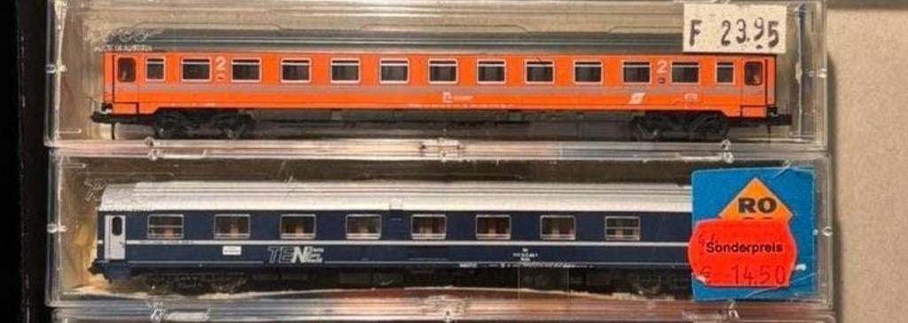 NSR 0429 ROCO ÖBB WAGON 1/160, Hobby en Vrije tijd, Modeltreinen | H0, Gelijkstroom, Wagon, Ophalen of Verzenden, Zo goed als nieuw