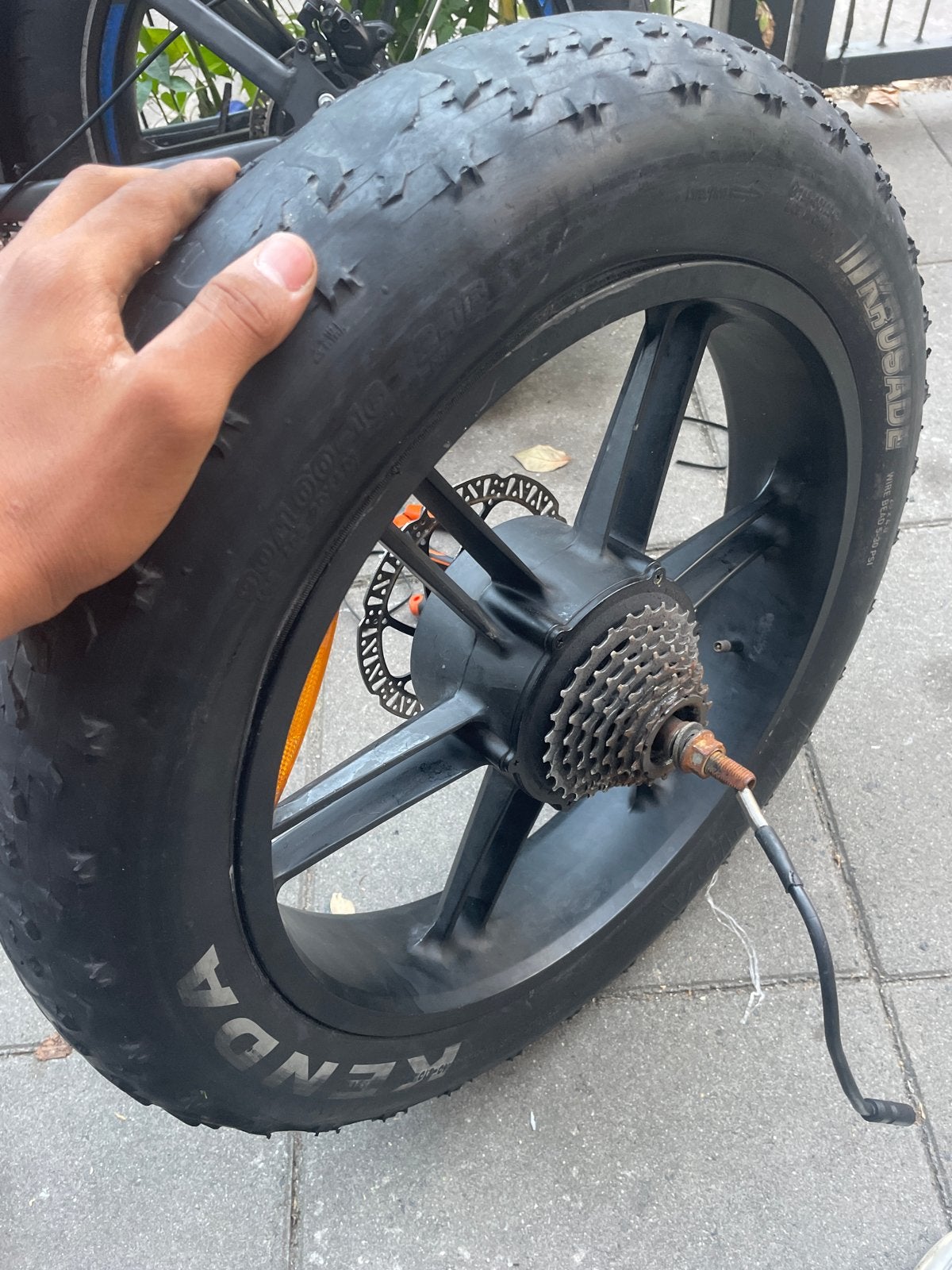 Fatbike motor, Fietsen en Brommers, Fietsonderdelen, Wiel, Gebruikt, Ophalen of Verzenden, Fatbike