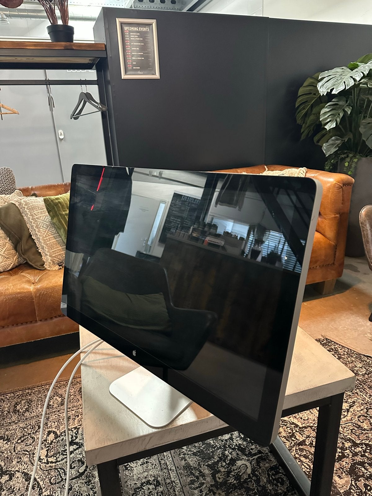 Apple Thunderbolt Display 27 inch, Ophalen, Gebruikt, IPS, Ingebouwde speakers
