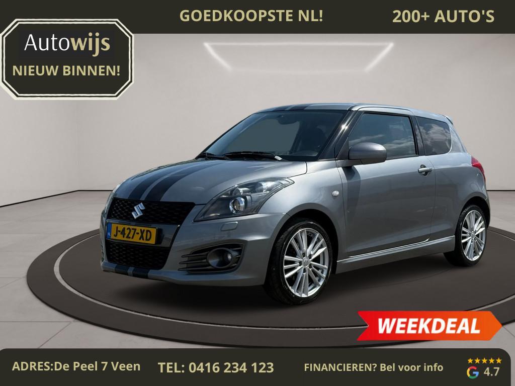 Suzuki Swift 1.6 Sport|136PK|Stoelverw|Xenon|Bluetooth, Auto's, Voorwielaandrijving, 4 cilinders, 400 kg, Swift