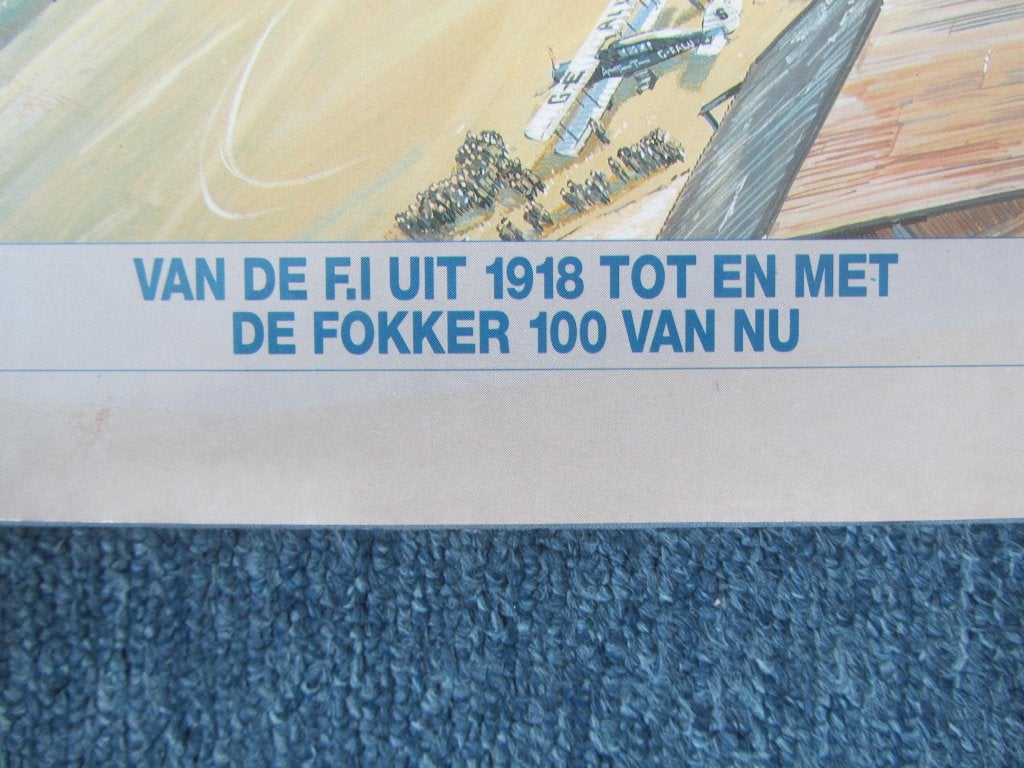 Fokker, boek uit 1989, als nieuw, Verzamelen, Luchtvaart en Vliegtuigspotten, Ophalen of Verzenden, Zo goed als nieuw, Boek of Tijdschrift