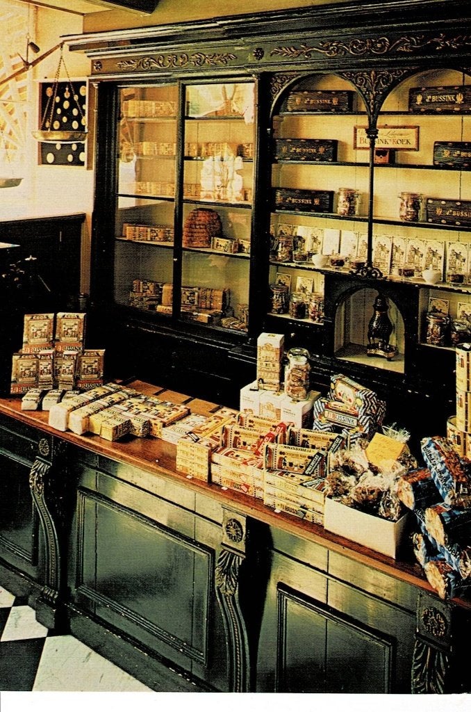 Deventer, interieur Bussink Koekhuisje, Ophalen of Verzenden, Ongelopen, Overijssel