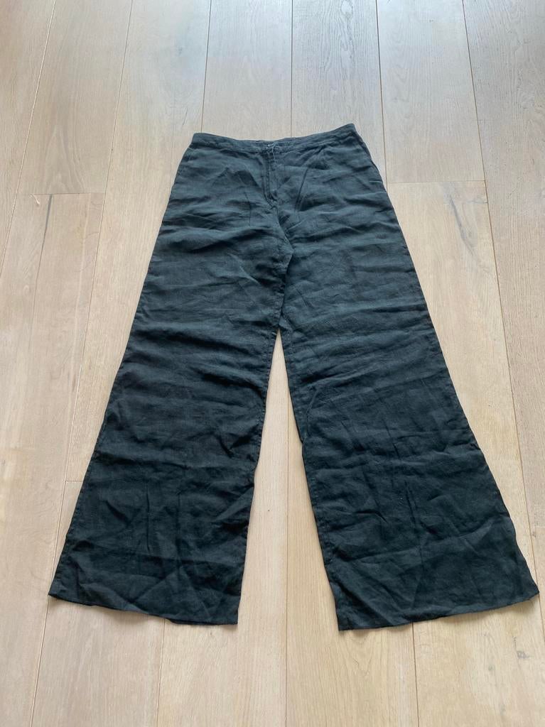 Linnen broek 38 M gossip, Kleding | Dames, Maat 38/40 (M), Zwart, Ophalen of Verzenden, Zo goed als nieuw