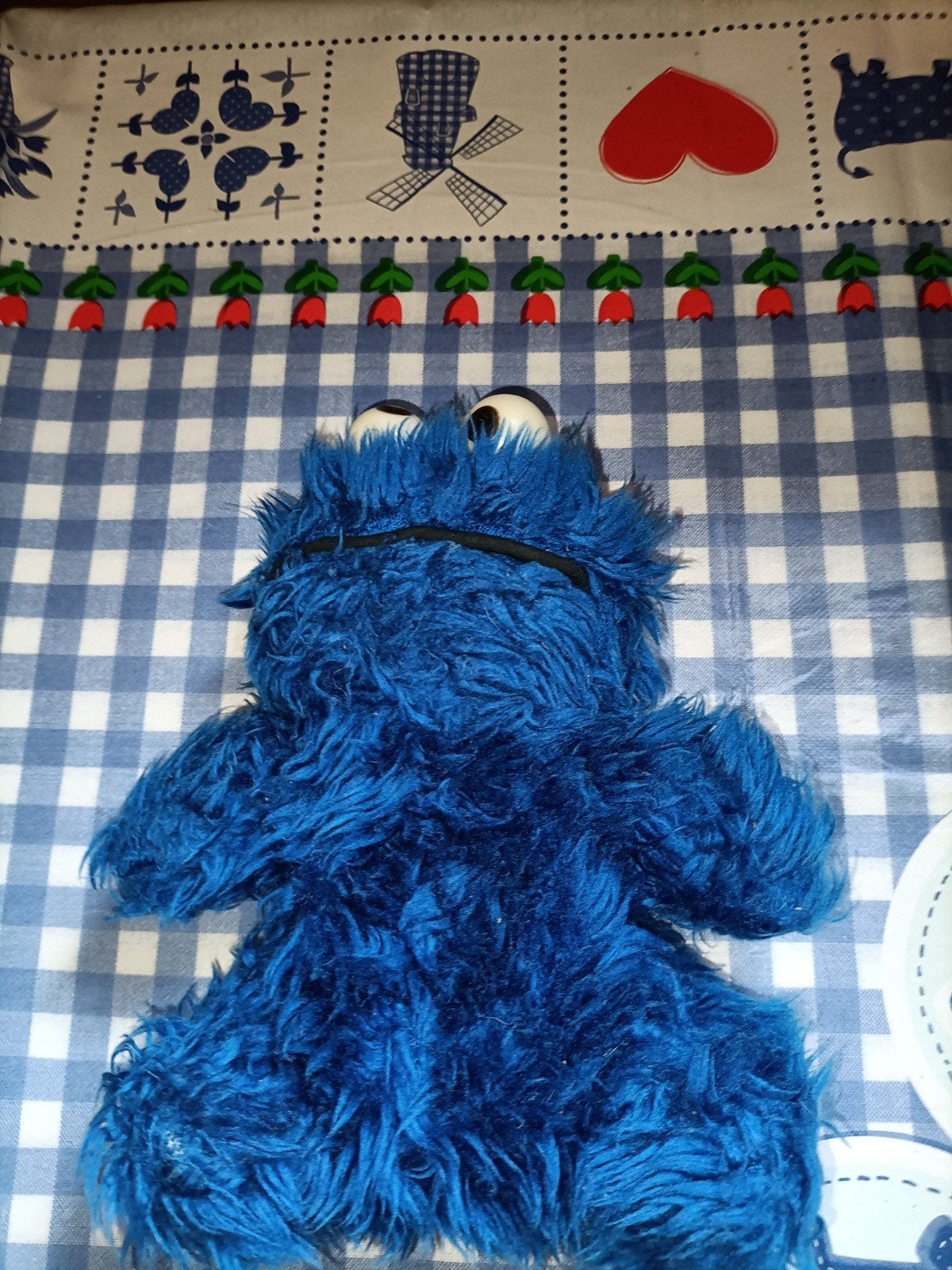 Vintage Koekiemonster knuffel Knickerbocker 1976, Ophalen of Verzenden, Gebruikt, Overige typen