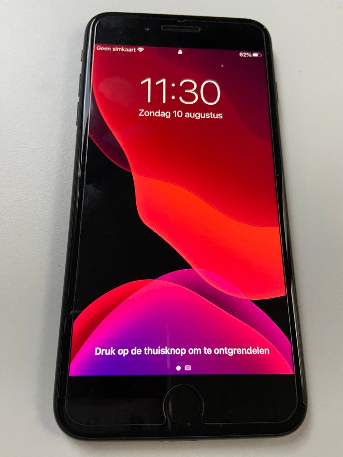 Iphone 7 plus zwart, 83 %, Gebruikt, 16 GB, Zwart