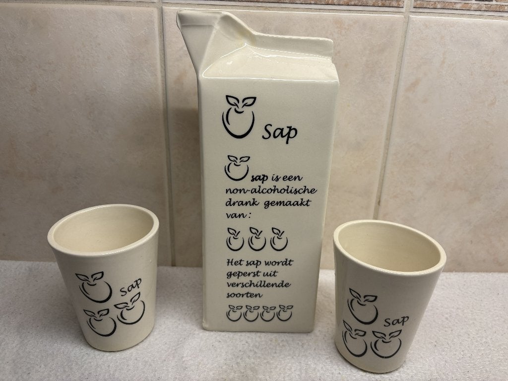 Sap Pak Keramiek + Bekers, Ophalen of Verzenden