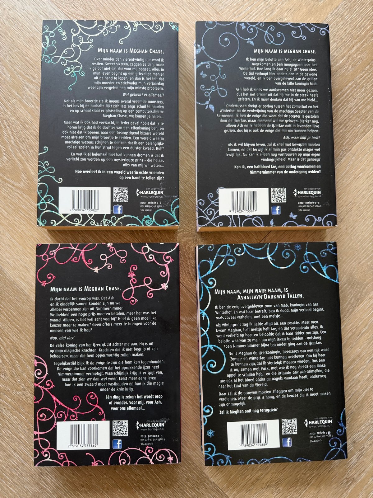 De IJzer Fey serie - Julie Kagawa (4 boeken), Ophalen of Verzenden, Gelezen