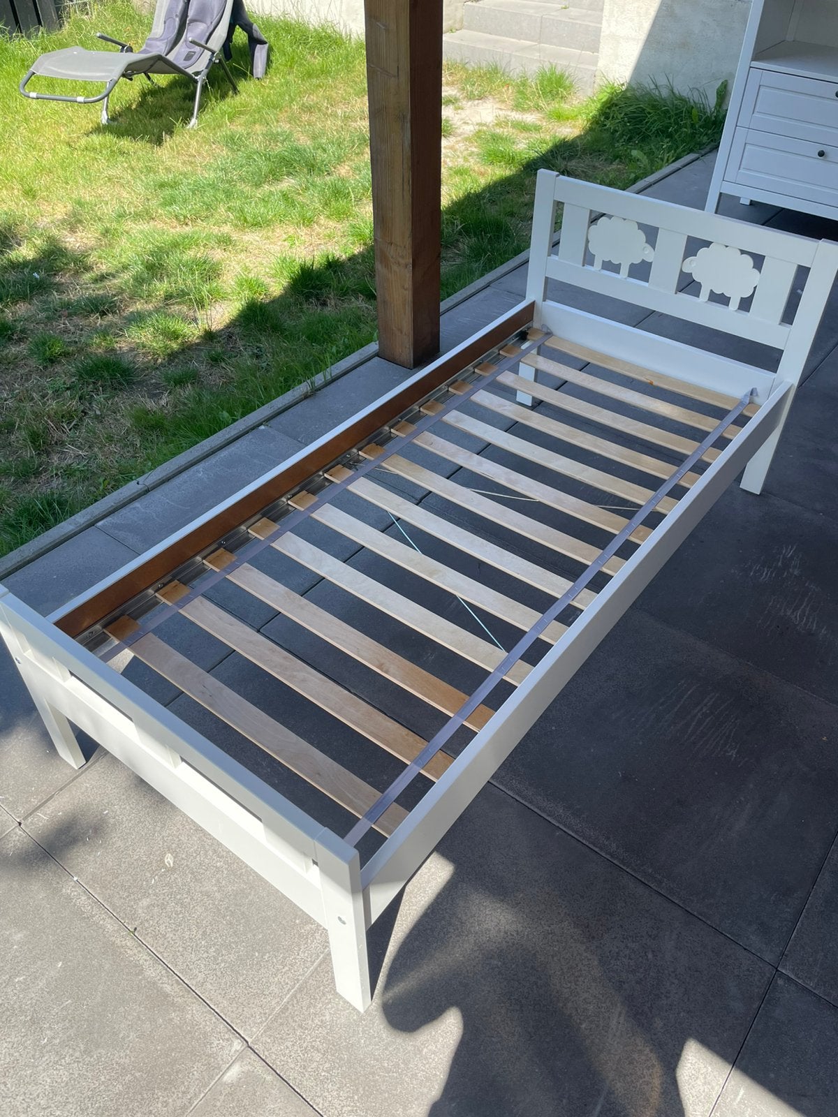 Ikea Kritter Peuterbedje, Ophalen, Zo goed als nieuw, Minder dan 140 cm, 70 tot 85 cm