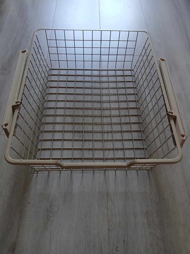 Opbergmand, Huis en Inrichting, Woonaccessoires | Schalen en Manden, Ophalen, Kunststof, Mand, Zo goed als nieuw