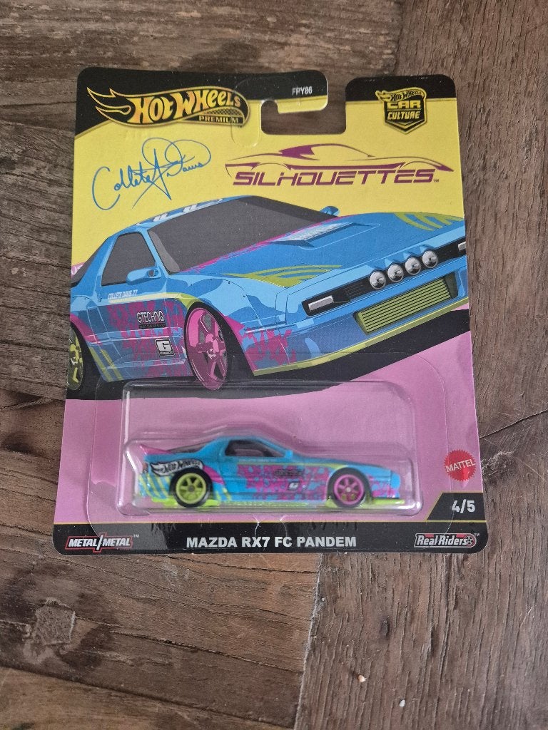 Hot Wheels Mazda RX7 FC Pandem ( silhouettes ) zie beschrij, Ophalen of Verzenden, Nieuw, Auto
