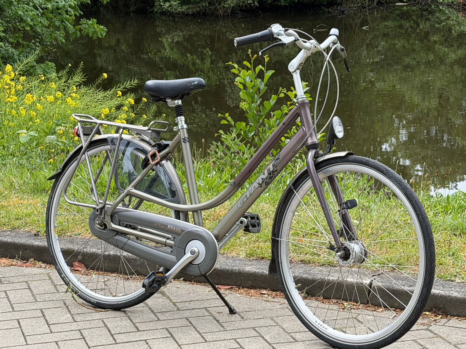 Giant fiets *8versnellingen, Fietsen en Brommers, 53 tot 56 cm, Ophalen, Giant, Versnellingen