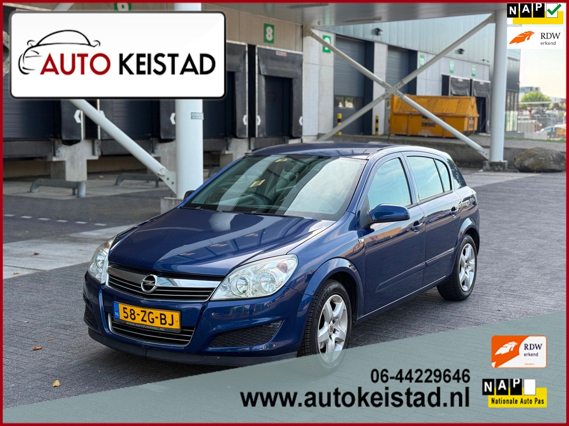 Opel Astra 1.6 BUSINESS 5-DEURS AIRCO/CRUISE! NETTE STAAT!, Auto's, Voorwielaandrijving, 15 km/l, Gebruikt, 4 cilinders