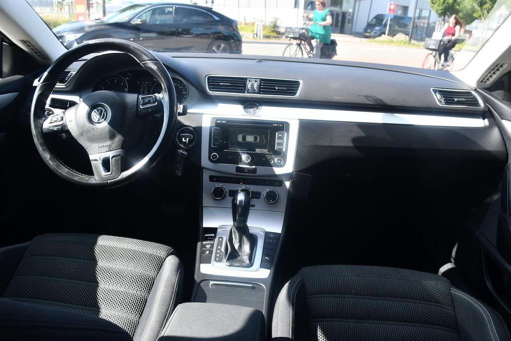 Volkswagen CC 2.0 TSI AUT|Navi|PANO|Stoelvw|Cruise|Trekhaak, Euro 5, Stof, 4 cilinders, Grijs