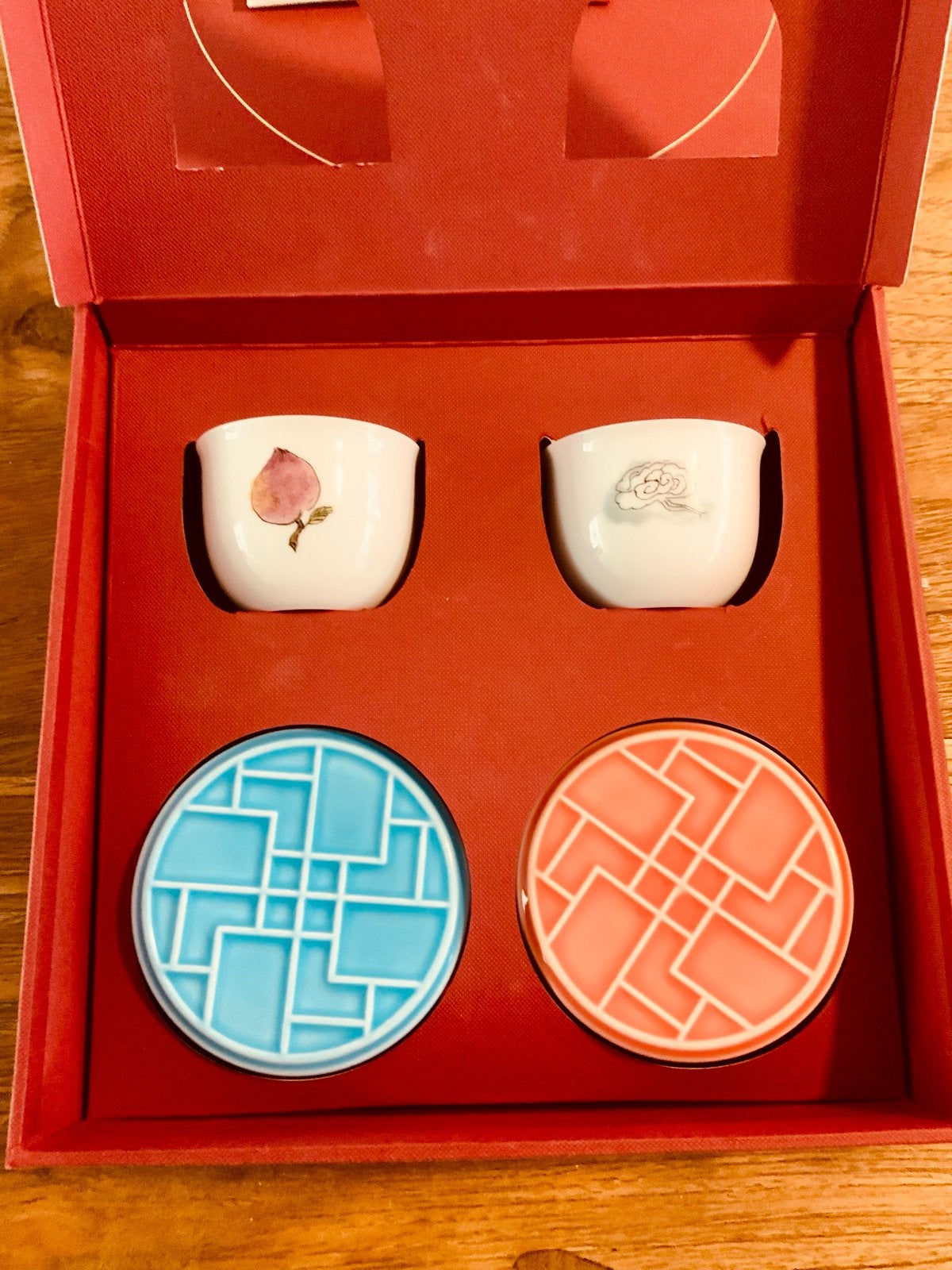 Shang Xia Tea Charm Porseleinen Theeset - Hermes Design, Aziatisch, Overige merken, Ophalen of Verzenden, Zo goed als nieuw