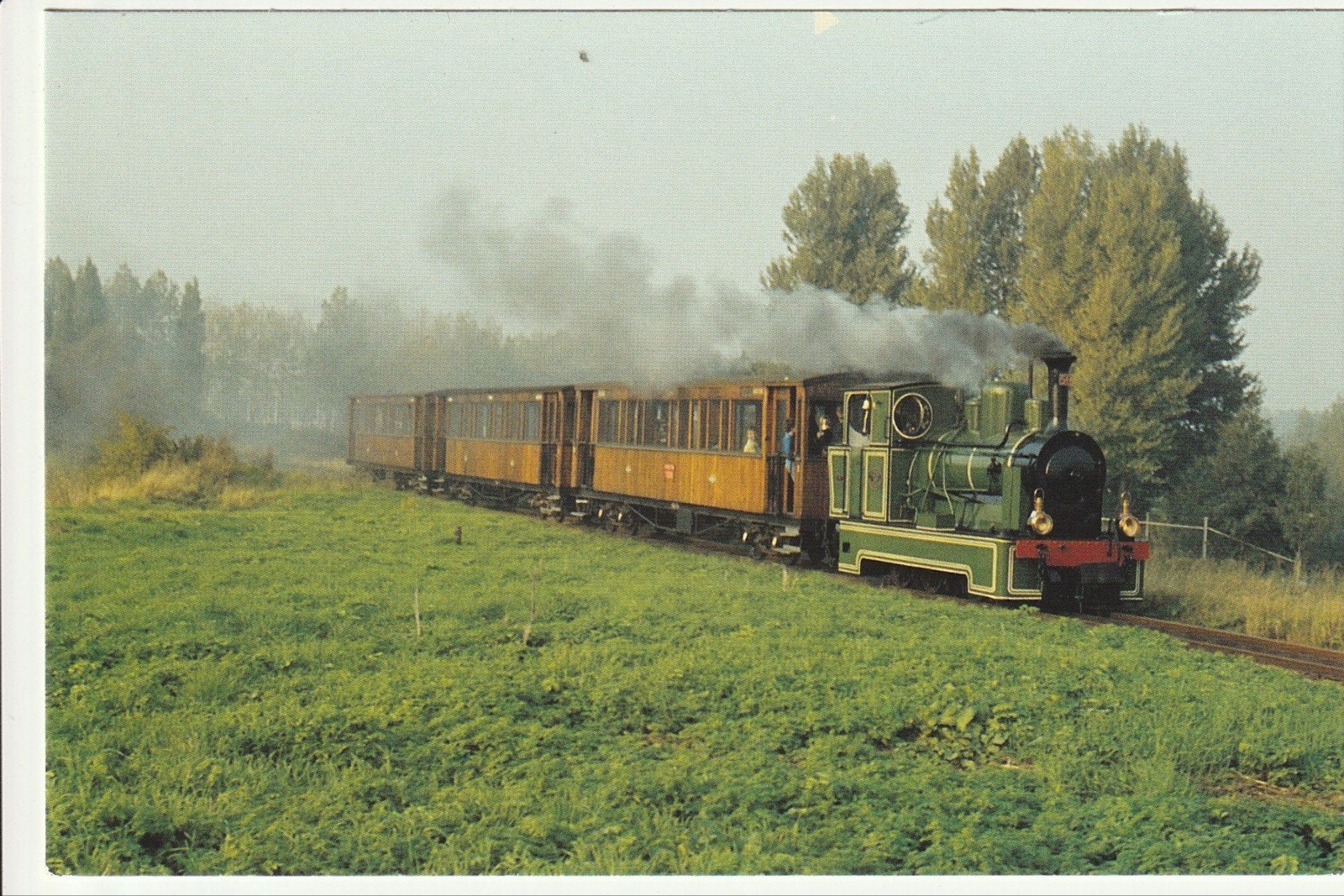HELLEVOETSLUIS TRAMMUSEUM STOOMLOC 50 HOUTEN RIJTUIGEN, Ophalen of Verzenden, 1980 tot heden, Ongelopen, Zuid-Holland