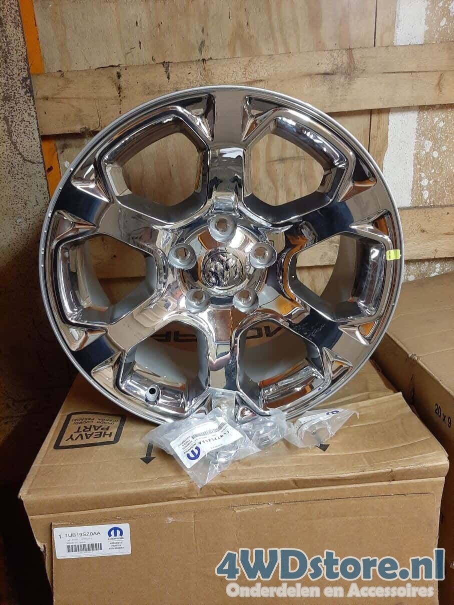 Dodge RAM Laramie Velg 20 Inch - 1UB19SZ0AA, -, -, Nieuw, Ophalen of Verzenden