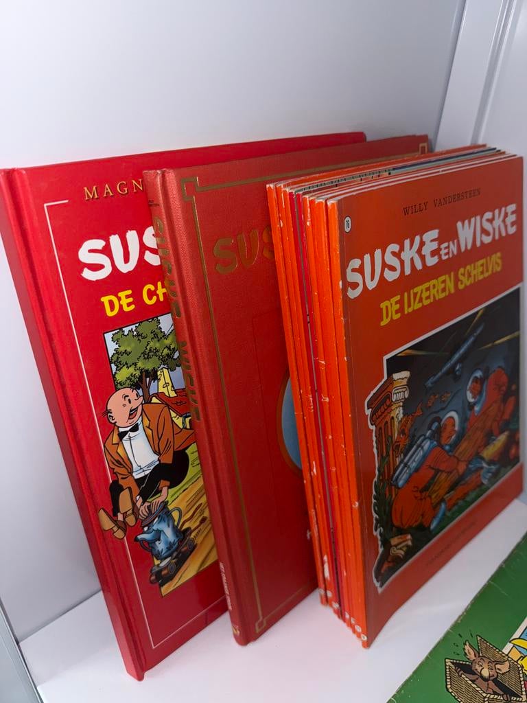 Suske & Wiske en Jerom stripboeken, Verzamelen, Ophalen of Verzenden, Gebruikt