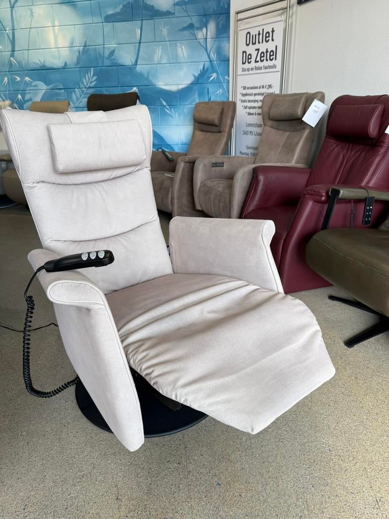 Prominent Velderhof fauteuil  relaxfauteuils relax stoel, Ophalen of Verzenden, Zo goed als nieuw, Stof, Ruim 100 modellen in alle kleuren en maten