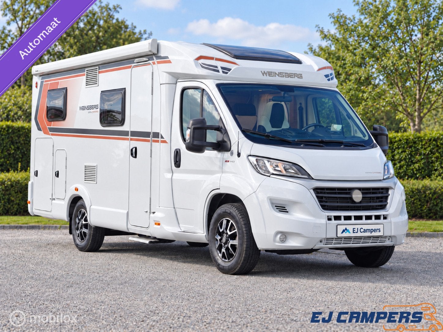 Weinsberg Pepper 600 MEG 9 trap automaat / Enkele bedden!, Caravans en Kamperen, Automaat, Weinsberg, Boiler, Ringverwarming