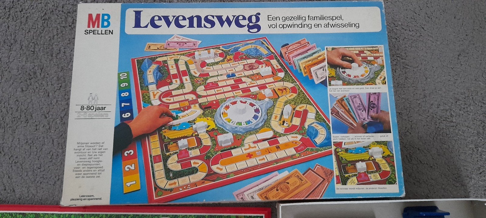 Levensweg van MB uit 1978, Vijf spelers of meer, Ophalen of Verzenden, Gebruikt, MB