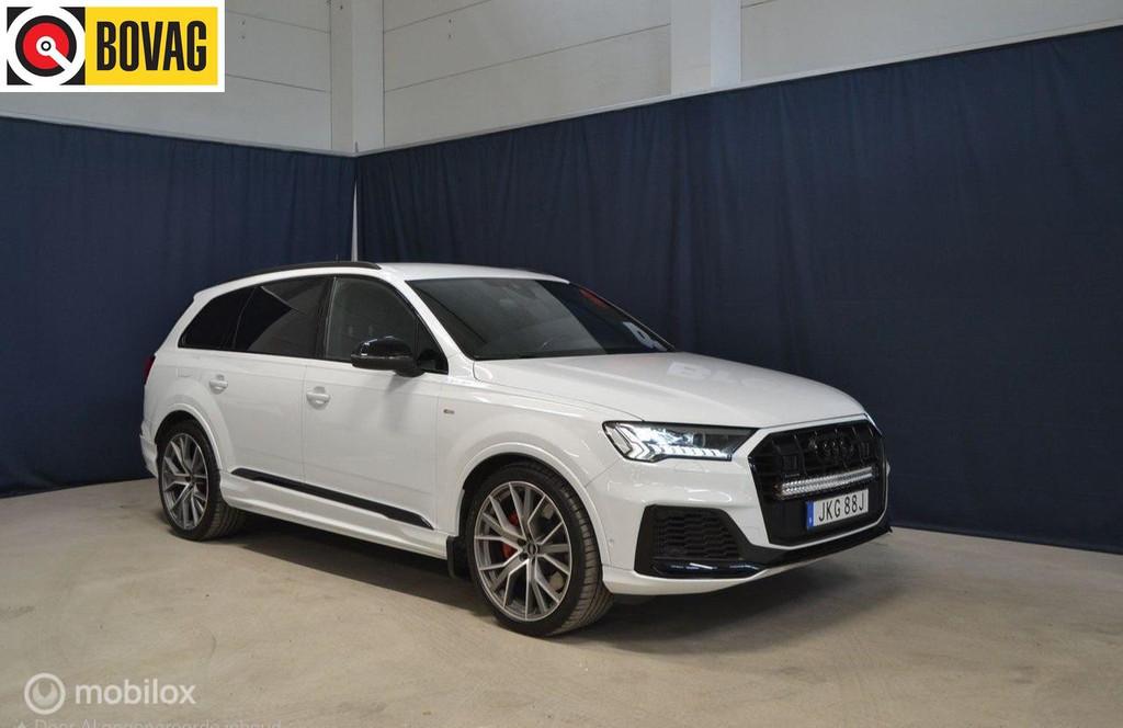 Audi Q7 60 TFSI e quattro S-Line , B&O, trekh, 22 inchaak, Auto's, Audi, Bedrijf, Te koop, Q7, 4x4, ABS, Achteruitrijcamera, Adaptive Cruise Control