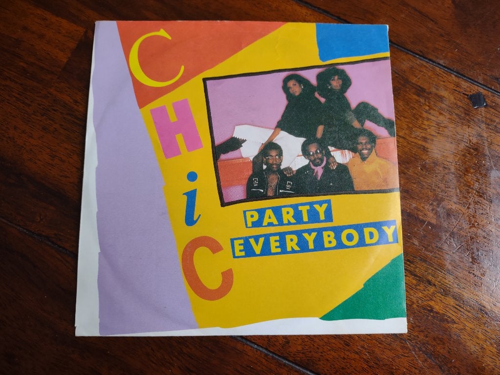 Single - Chic - Party everybody, Cd's en Dvd's, Ophalen of Verzenden, Zo goed als nieuw, Dance en House