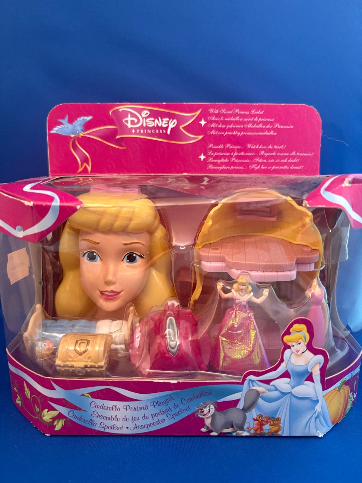 Disney Princess Cinderella Portrait Playset Nieuw, Ophalen of Verzenden, Nieuw, Overige typen