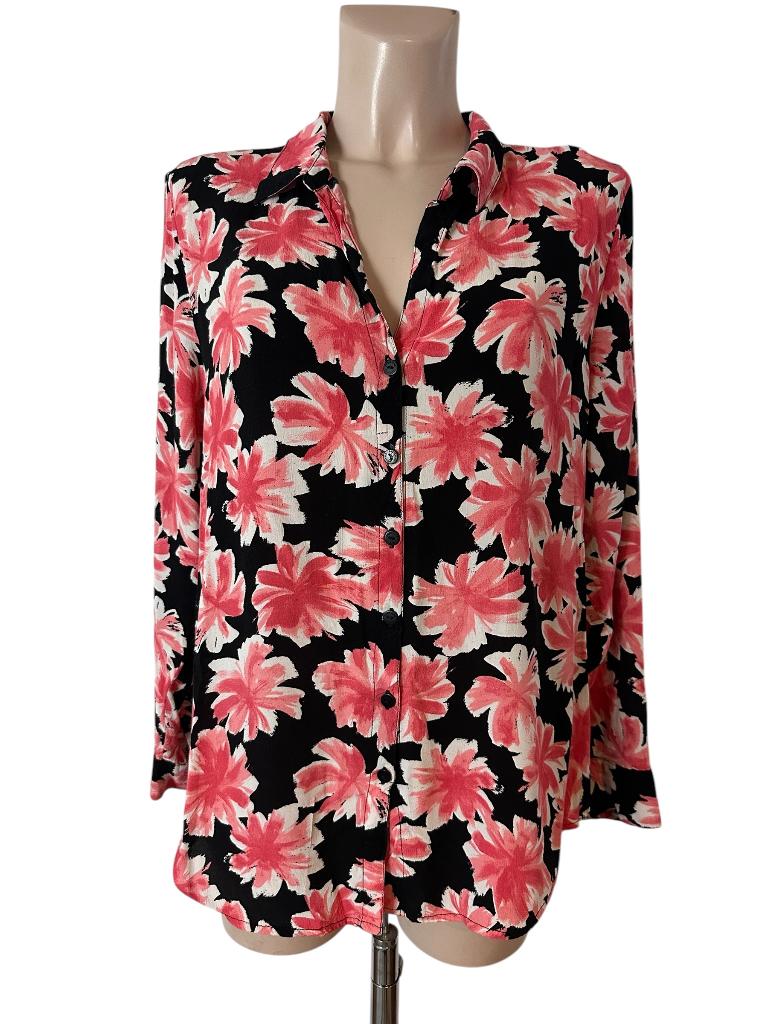 Fabienne Chapot blouse M, Maat 38/40 (M), Ophalen of Verzenden, Zo goed als nieuw, Rood