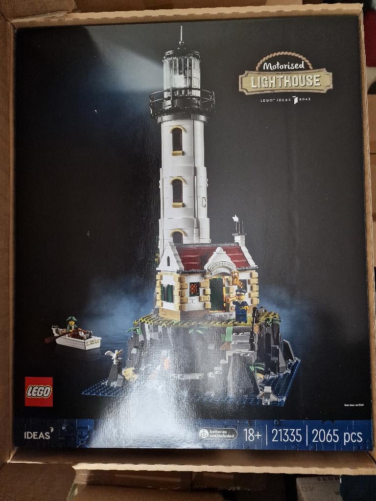 LEGO 21335 Gemotoriseerde Vuurtoren Nieuw Sealed Retired, Verzenden, Lego, Nieuw, Ideas
